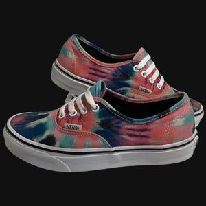Vans Authentic Tye Dye Sneakers Size 7